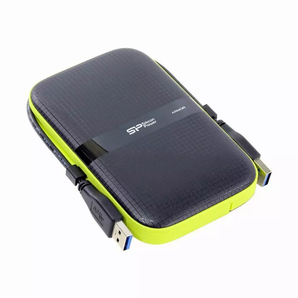 Външен диск Silicon Power Armor A60 1TB 2.5" USB 3.1 Удароустойчив - SP010TBPHDA60S3A