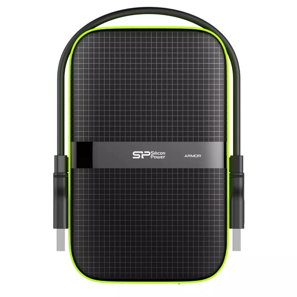 Външен диск Silicon Power Armor A60 1TB 2.5" USB 3.1 Удароустойчив - SP010TBPHDA60S3A