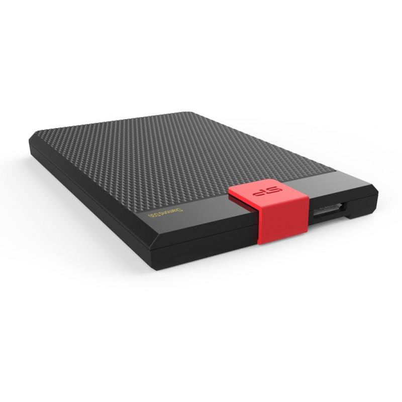 Външен диск Silicon Power Diamond D30 Black 2TB 2.5" HDD USB 3.1 - SP020TBPHDD3SS3K