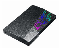 Външен диск Asus FX HDD 2TB USB 3.1 Gen1 256-bit AES Encryption Aura Sync RGB