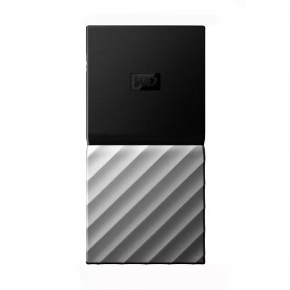 Външен Solid State Drive (SSD) WD My Passport, 256GB, Type-C, адаптер USB-C/USB-A