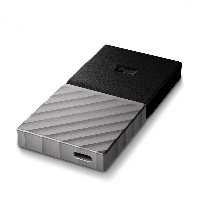 Външен Solid State Drive (SSD) WD My Passport, 256GB, Type-C, адаптер USB-C/USB-A