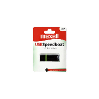 USB памет MAXELL SPEEDBOAT, USB 2.0, 4GB, ЧЕРЕН