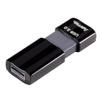 USB памет HAMA Probo, 64GB, Черен