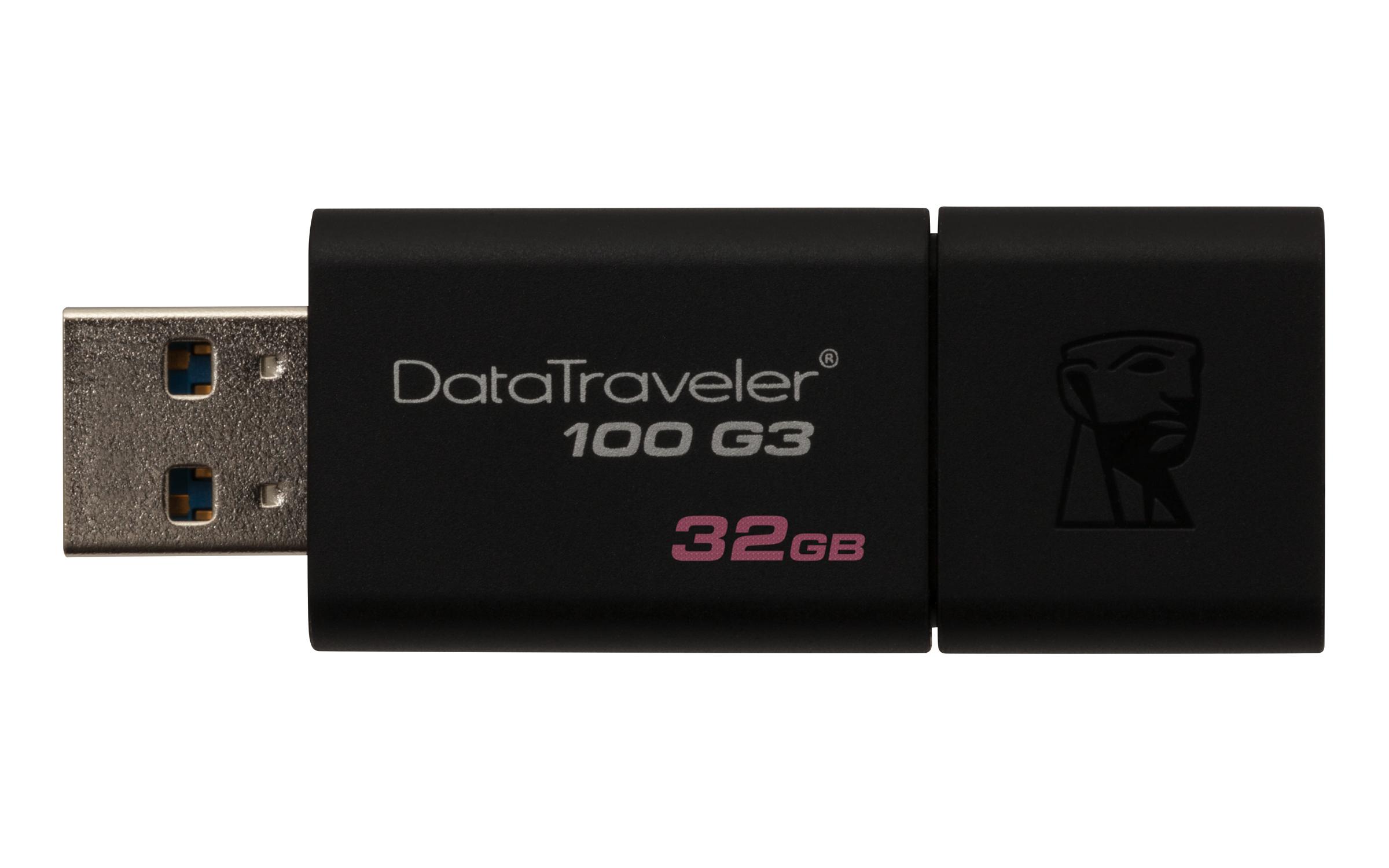 USB памет KINGSTON DataTraveler 100 G3, USB 3.0, 32GB