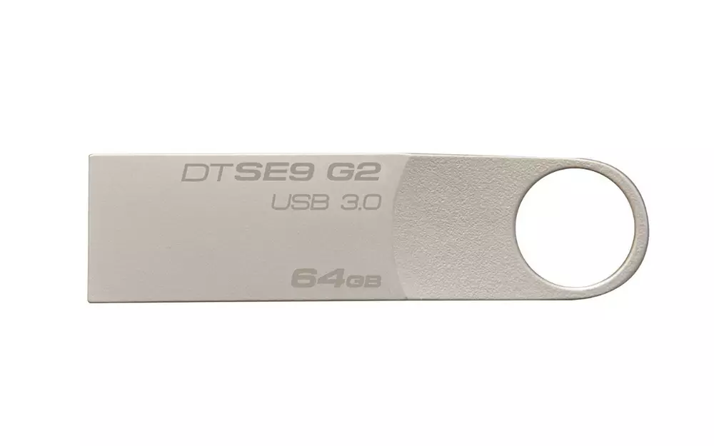 USB памет KINGSTON DataTraveler SE9 G2, USB 3.0, 64GB, Метал