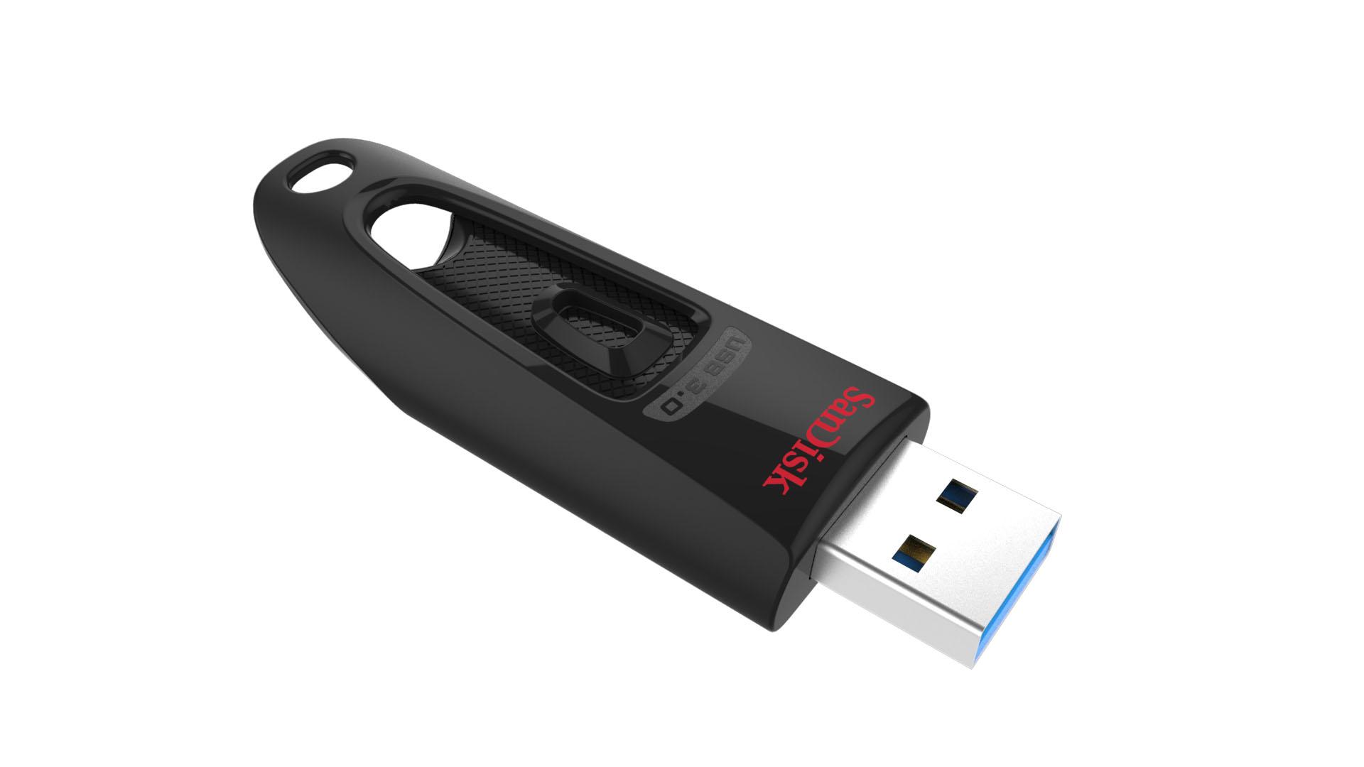 USB флешка SanDisk Ultra USB 3.0, 256GB, Черный,100 Mb/s