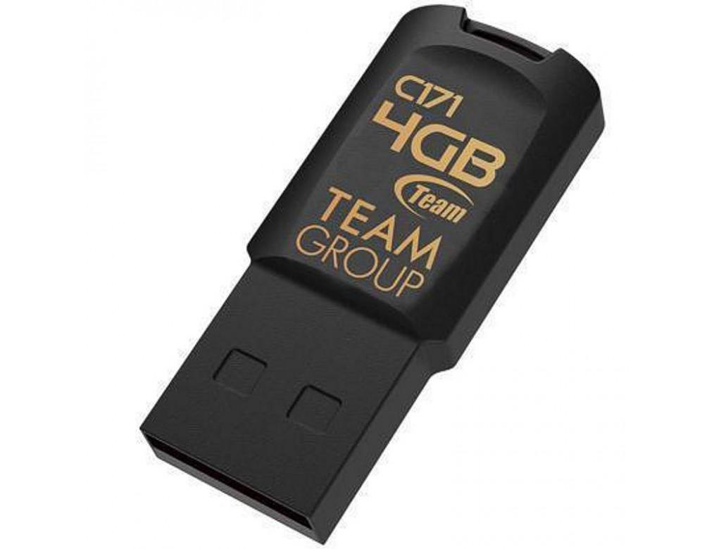 USB flash Team Group C171, 4GB, USB 2.0, Negru