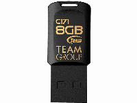 USB памет Team Group C171, 8GB, USB 2.0, Черен