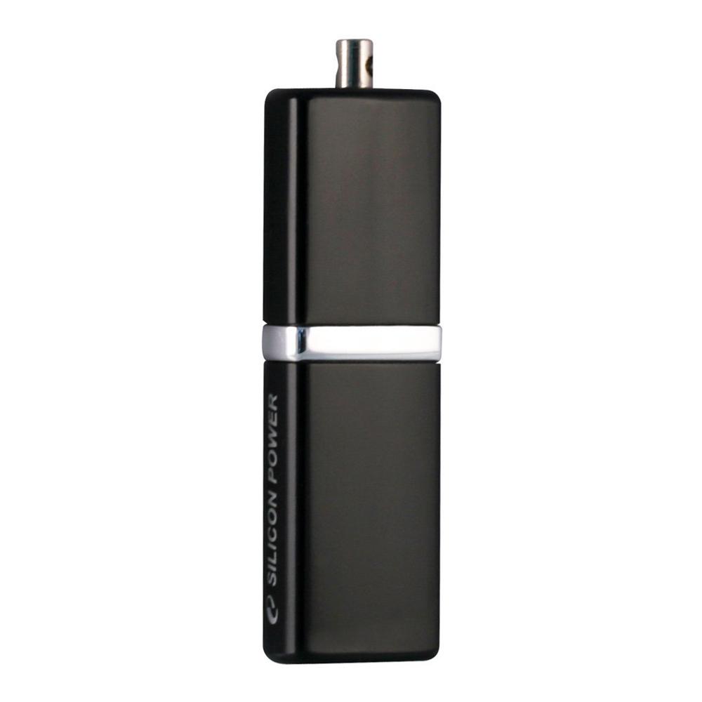 USB памет SILICON POWER LuxMini 710, 64GB, USB 2.0, Черен