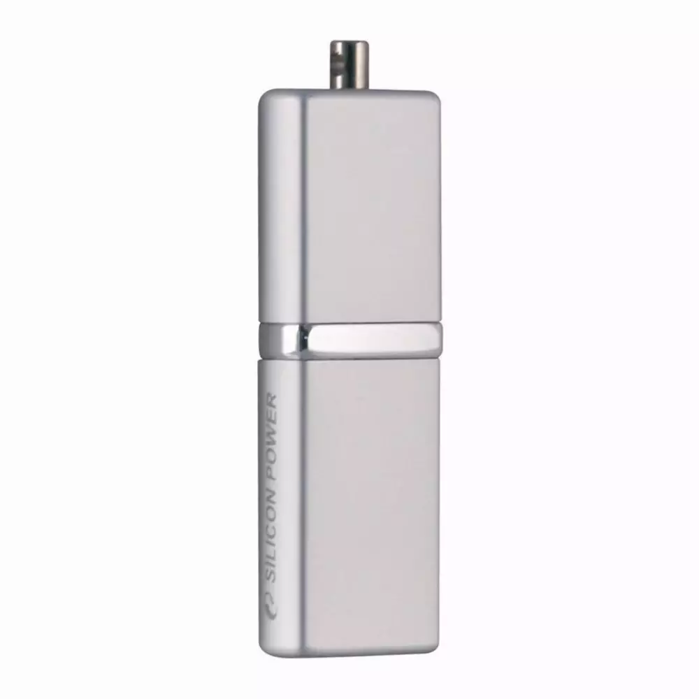 USB памет SILICON POWER LuxMini 710 Silver 64GB, USB 2.0