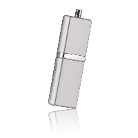 USB памет SILICON POWER LuxMini 710 Silver 64GB, USB 2.0