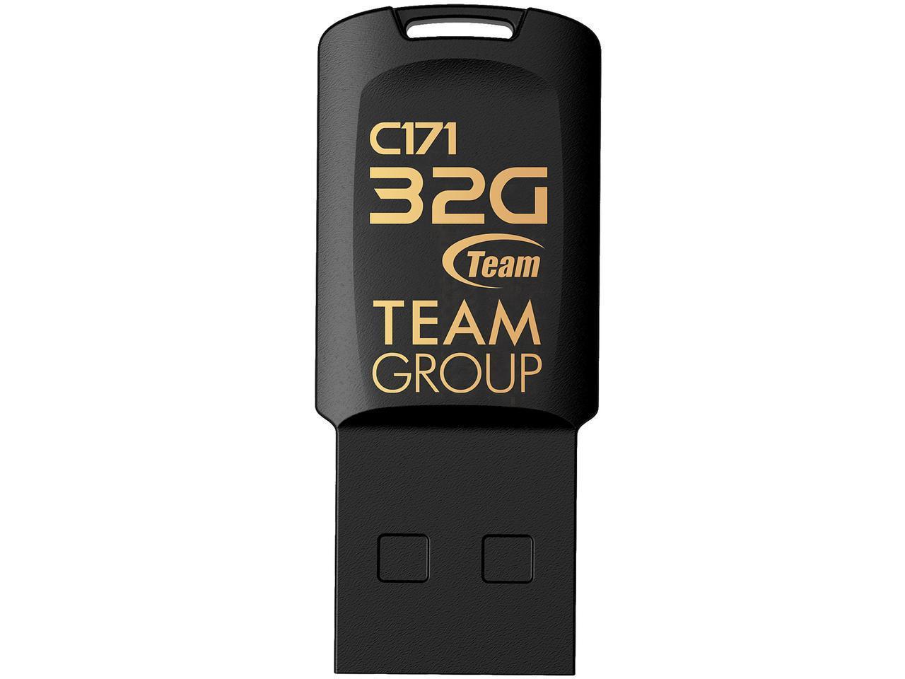 Memorie USB Team Group C171 32GB USB 2.0, Negru