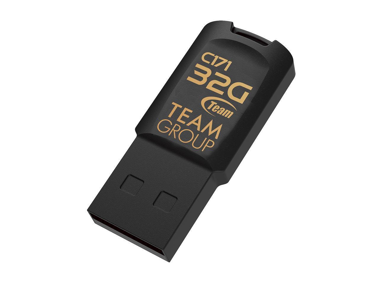 Memorie USB Team Group C171 32GB USB 2.0, Negru