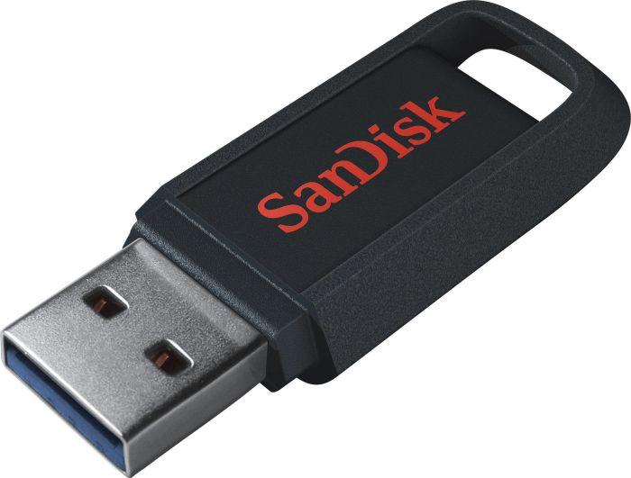 USB памет SanDisk Ultra Trek 64GB, USB-A 3.0, Черен