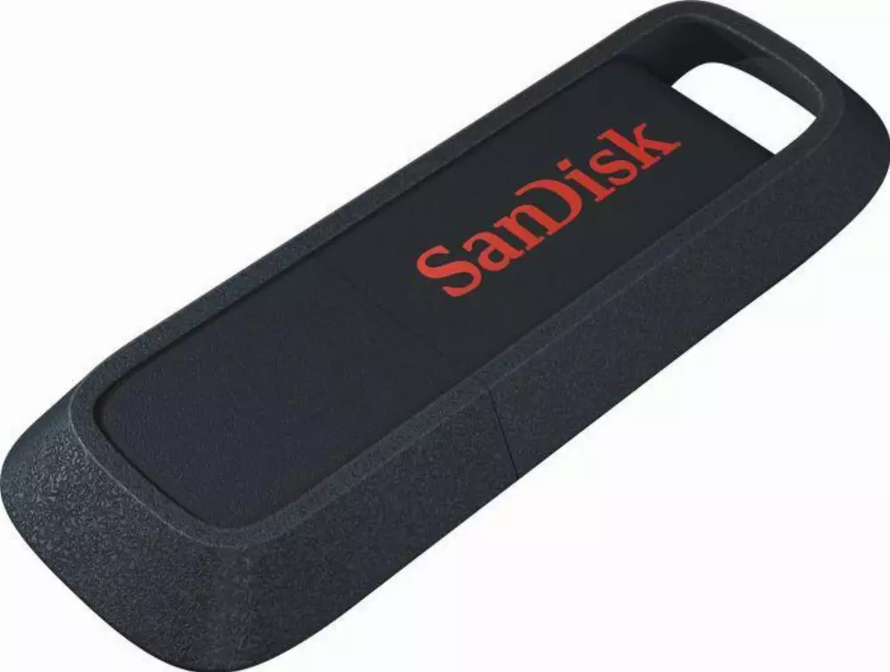 USB памет SanDisk Ultra Trek 64GB, USB-A 3.0, Черен
