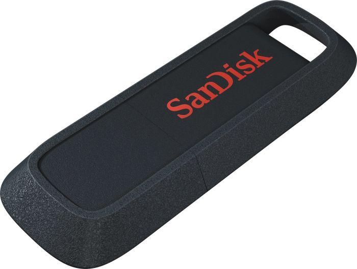 USB памет SanDisk Ultra Trek 128GB, USB-A 3.0, Черен