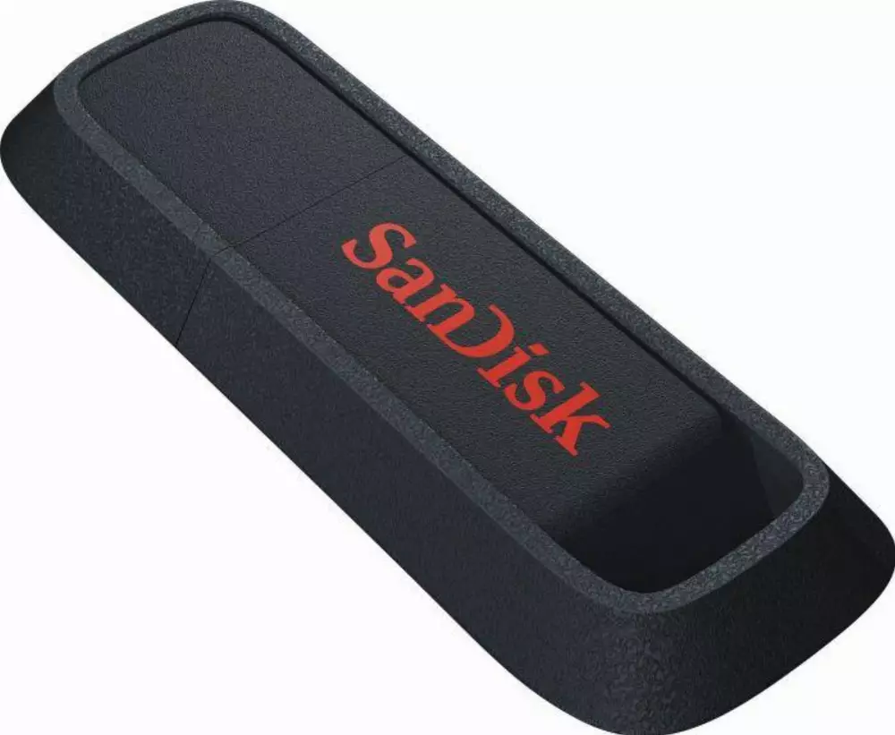 USB памет SanDisk Ultra Trek 128GB, USB-A 3.0, Черен