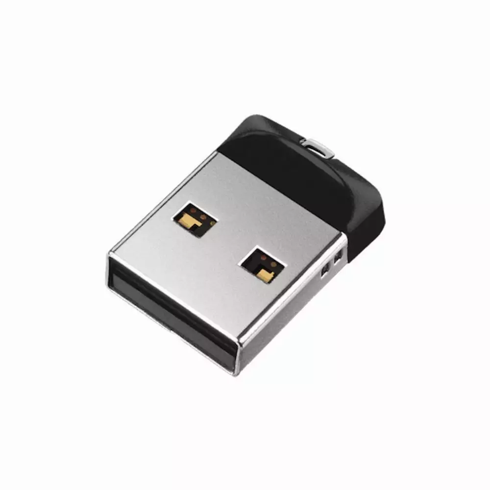 USB памет SanDisk Cruzer Fit, 32GB, SDCZ33-032G-G35, Черен