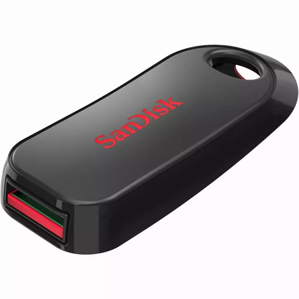 Memorie USB SanDisk Cruzer Snap, USB 2.0, 64GB, Negru