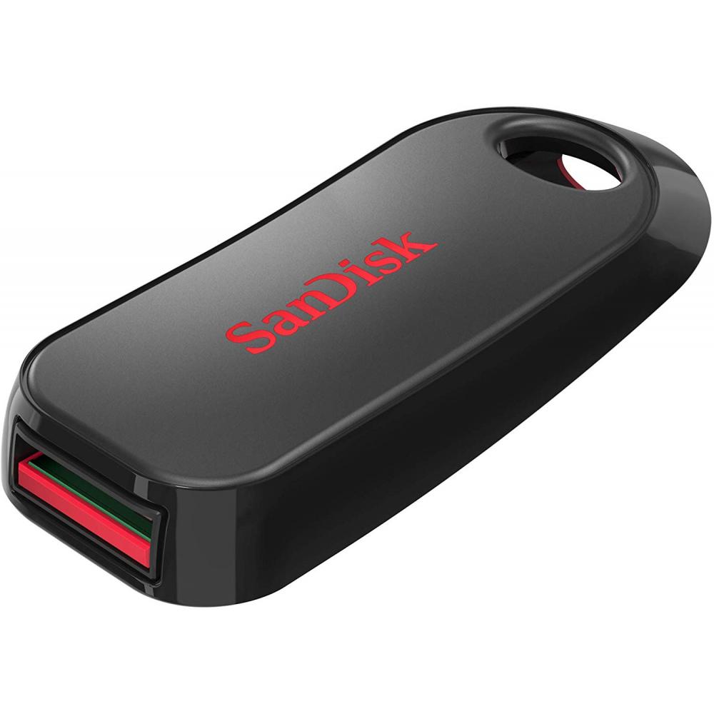Memorie USB SanDisk Cruzer Snap, USB 2.0, 64GB, Negru