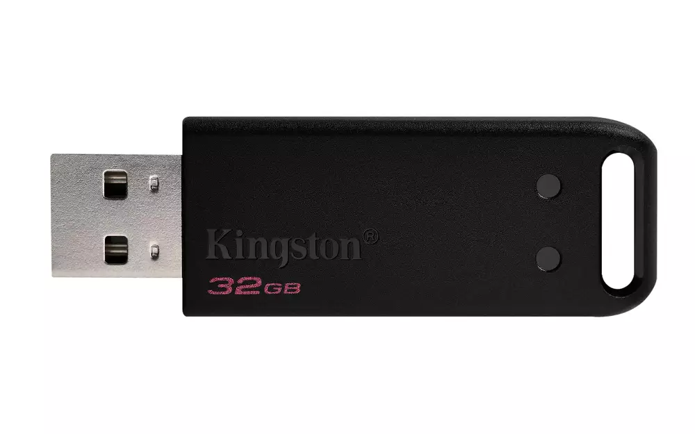 USB памет KINGSTON DataTraveler DT20 32GB, USB 2.0, Черен