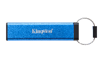 USB памет KINGSTON DataTraveler 2000, 16GB, USB 3.1, хардуерно криптиране, Син