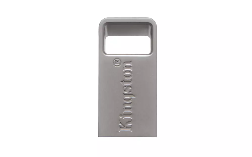 USB памет KINGSTON DataTraveler Micro 3.1 64GB, USB 3.1, Сив