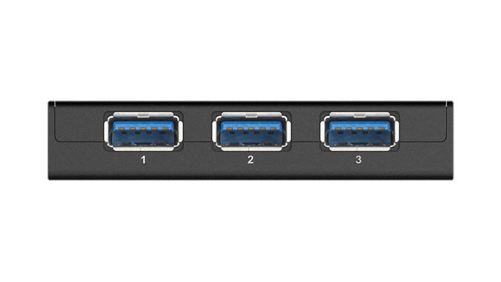 USB hub D-Link DUB-1340/E με τροφοδοσία, USB 3.0, Μαύρο