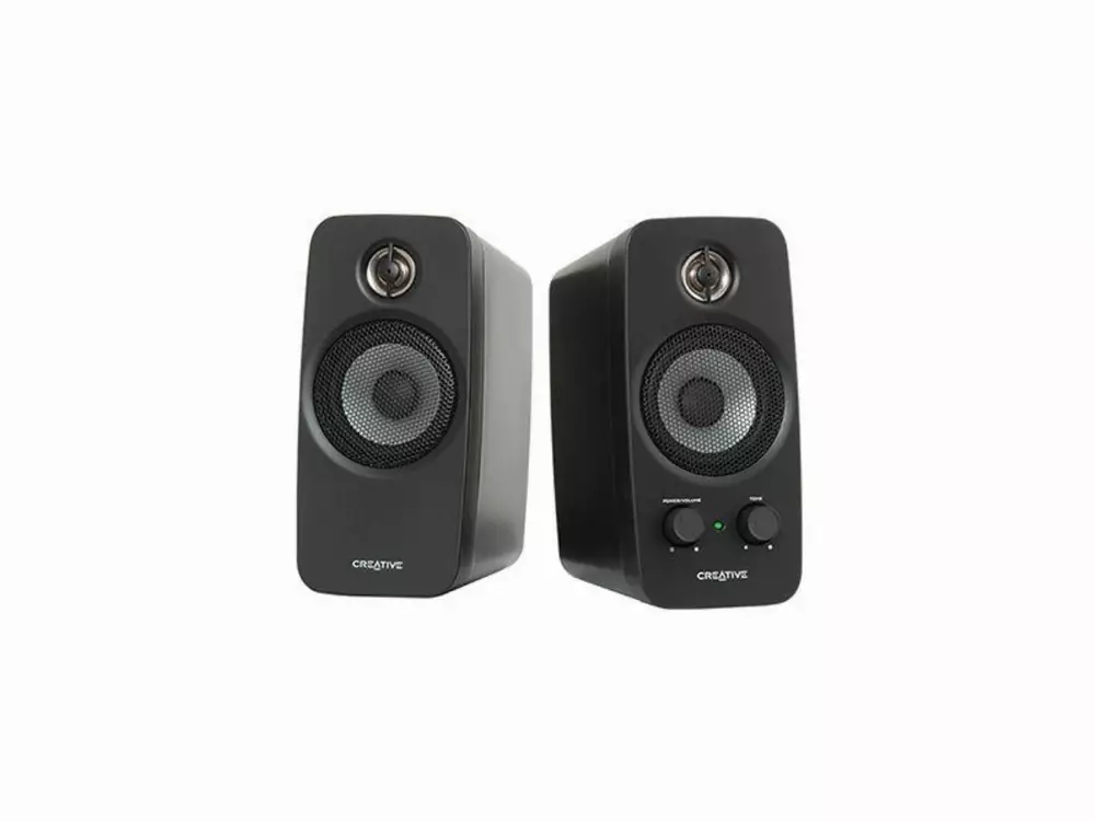 Тонколони безжични Creative T15, 2.0, 4W, Bluetooth, Черен