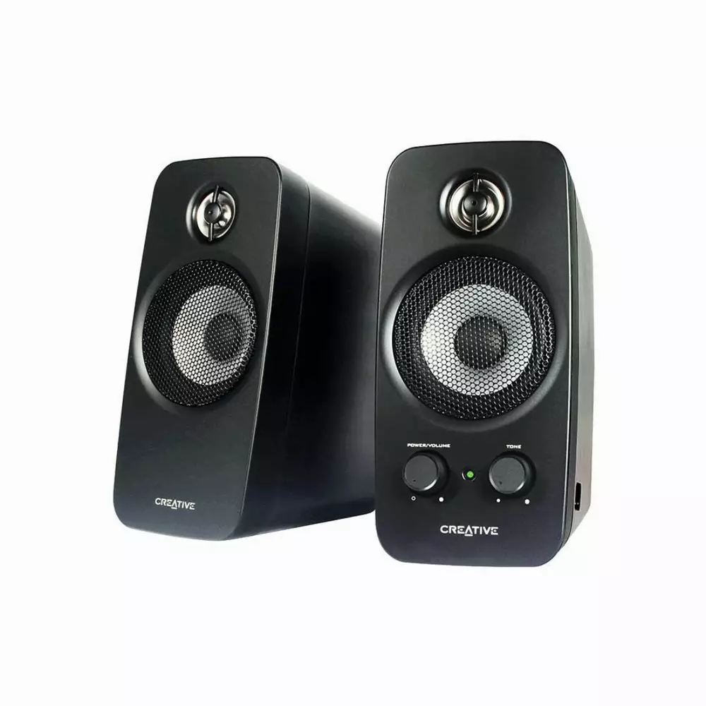 Тонколони Creative Inspire T10, 2.0, 2 x 5W, Черен
