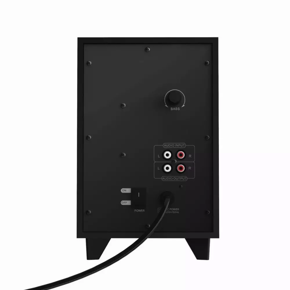 Звукова система HAMA PR-2120 173138, 2.1, 2x5W+10W, Черен
