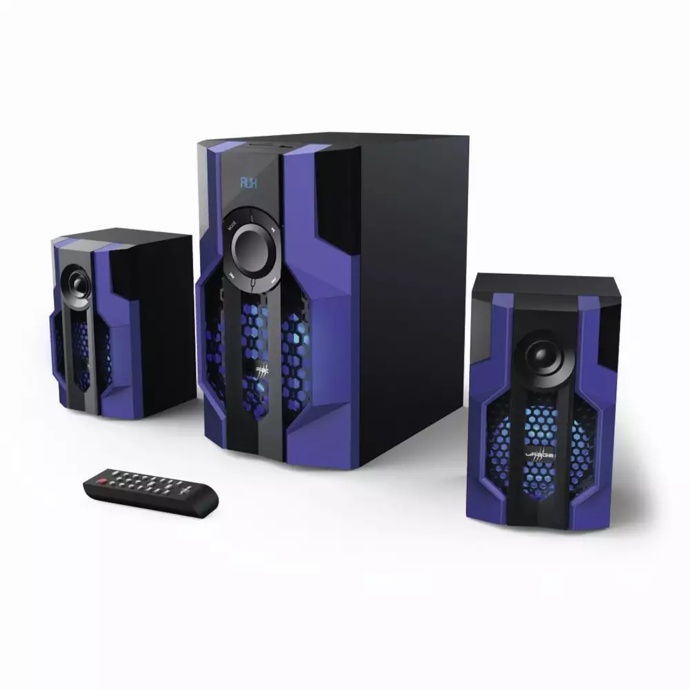 Гейминг звукова система HAMA Urage SoundZ Evolution 2.1 80W, Bluetooth, USB, SD Card