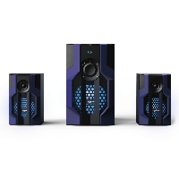 Гейминг звукова система HAMA Urage SoundZ Evolution 2.1 80W, Bluetooth, USB, SD Card