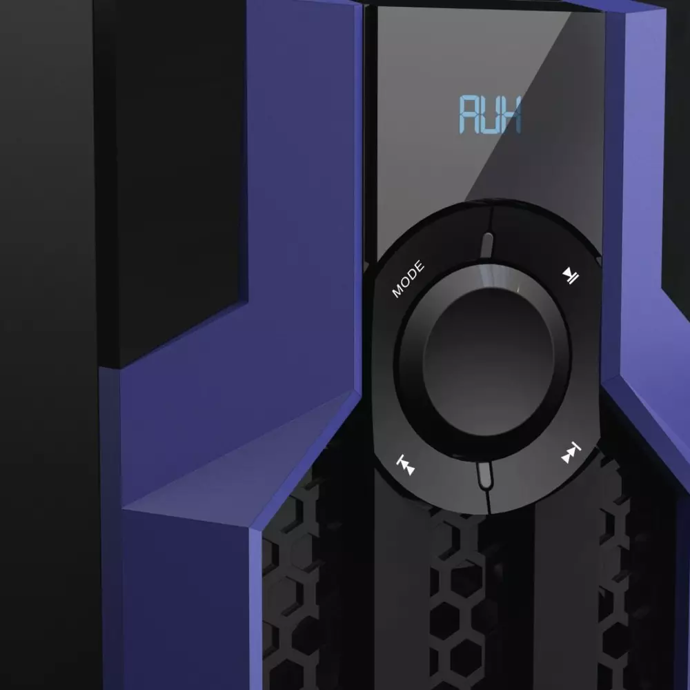 Гейминг звукова система HAMA Urage SoundZ Evolution 2.1 80W, Bluetooth, USB, SD Card