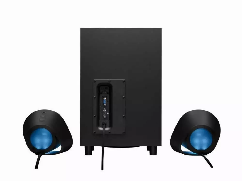 Тонколони Logitech G560 RGB 2.1, 240W, Черен