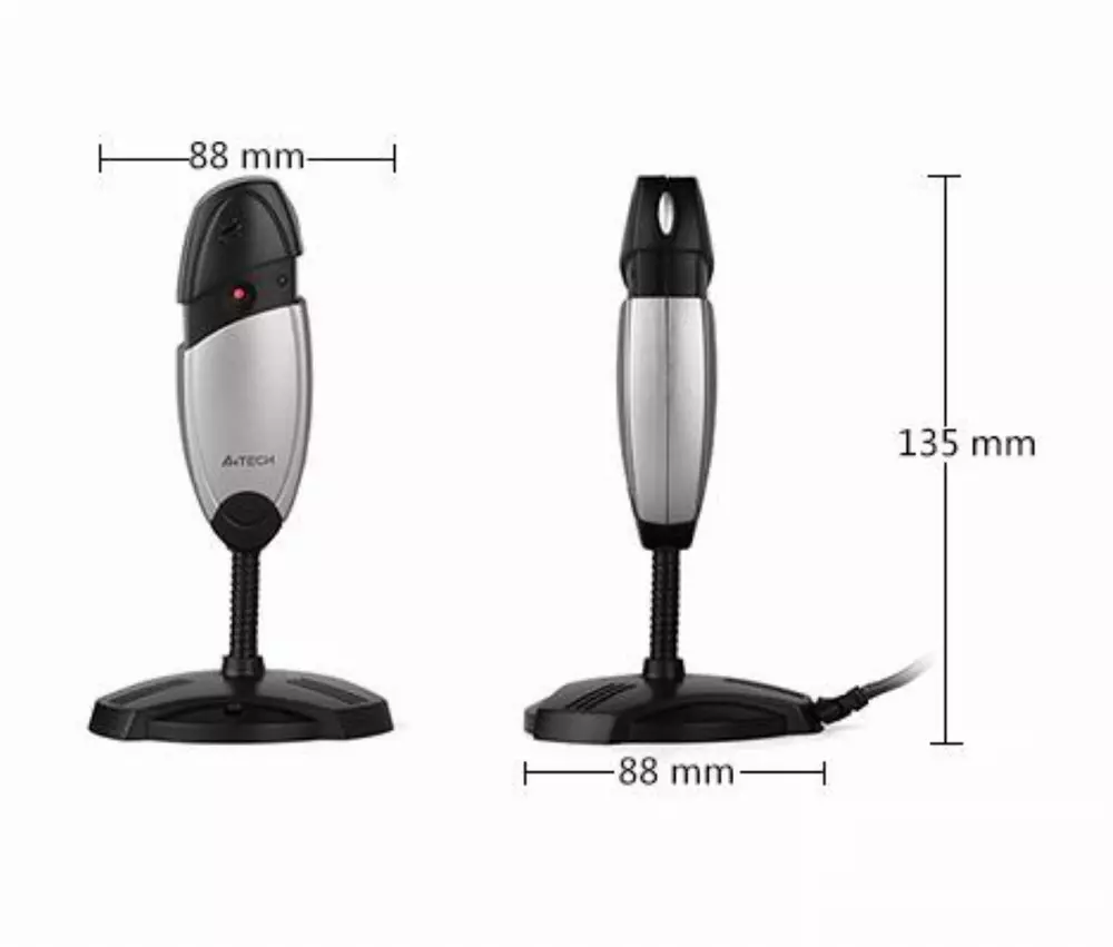 Уеб камера A4tech PK-635G, 16Mpix, микрофон, протектор на лещата, USB 2.0