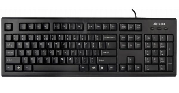 A4tech KR85 Keyboard, Black