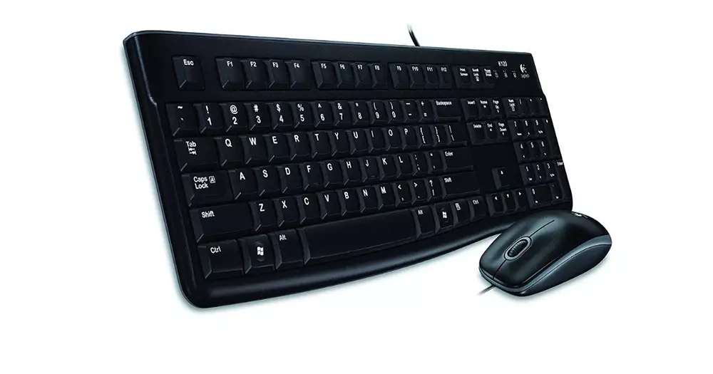 Kомплект клавиатура с мишка Logitech MK120 Black