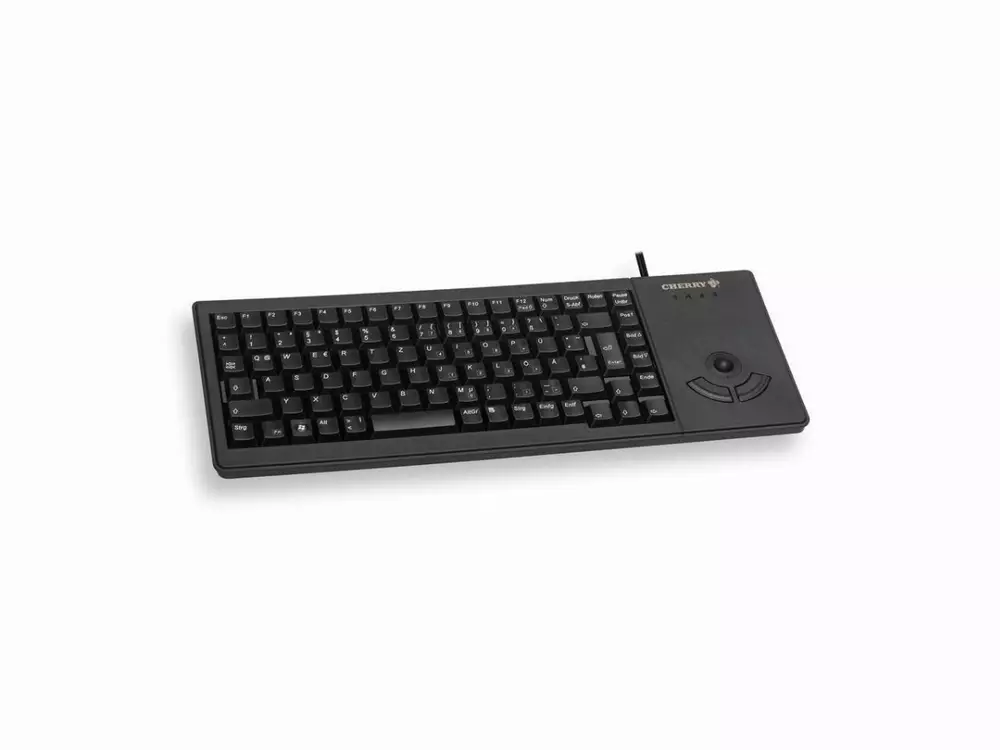 Индустриална клавиатура CHERRY G84-5400 Trackball Black
