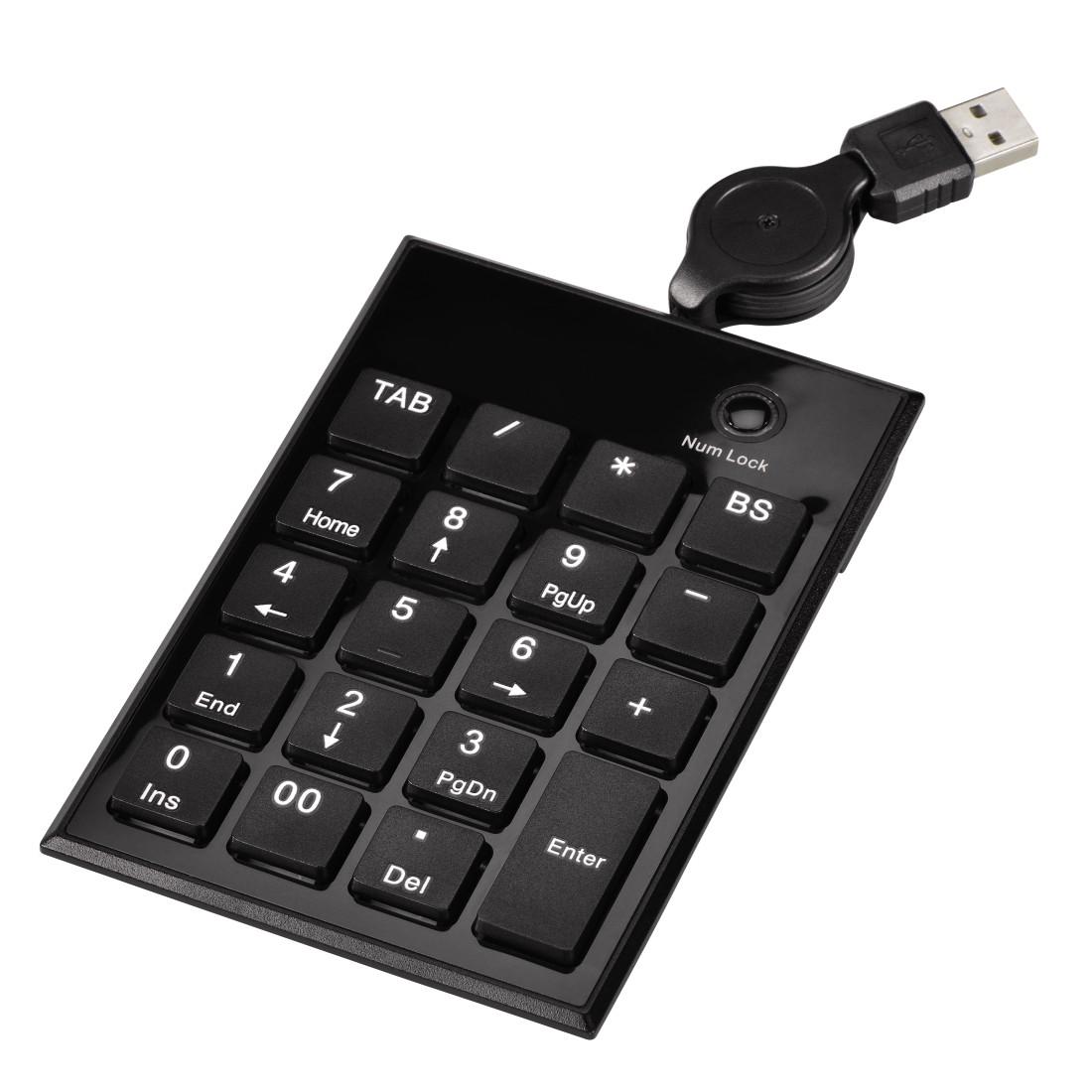 Цифрова клавиатура HAMA SK140 Black