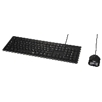 Kомплект клавиатура и мишка HAMA Cortino Black