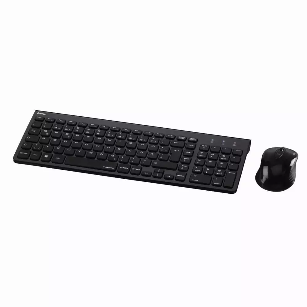 Комплект клавиатура и мишка HAMA Trento Black