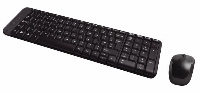 Kомплект клавиатура с мишка Logitech MK220 Black - 920-003161