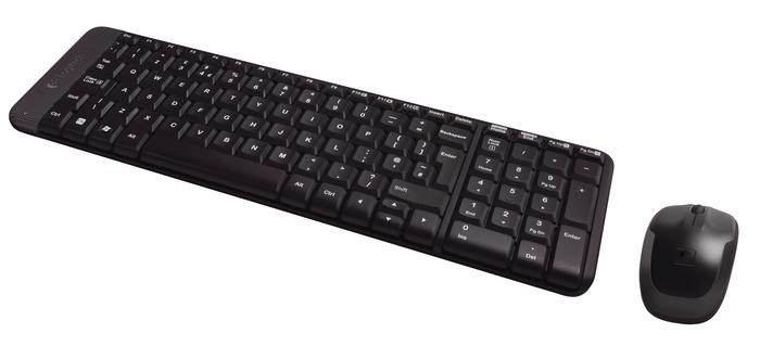 Kомплект клавиатура с мишка Logitech MK220 Black - 920-003161