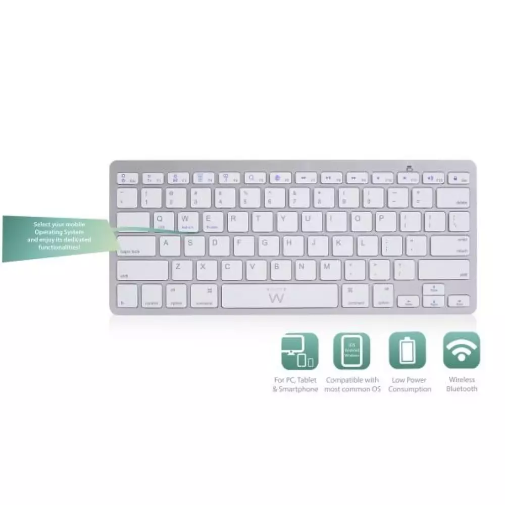 Kлавиатура Ewent EW3163 White