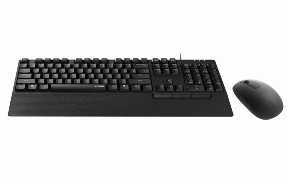 Комплект клавиатура и мишка RAPOO NX2000 Black