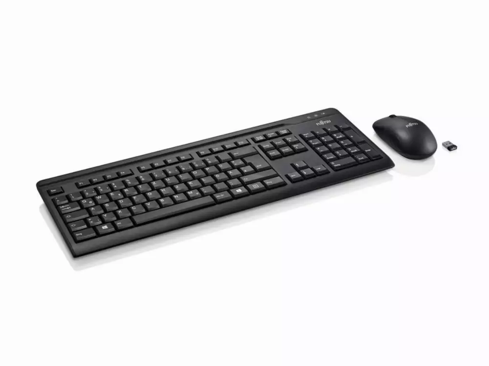 Kомплект клавиатура с мишка Fujitsu LX410 Black