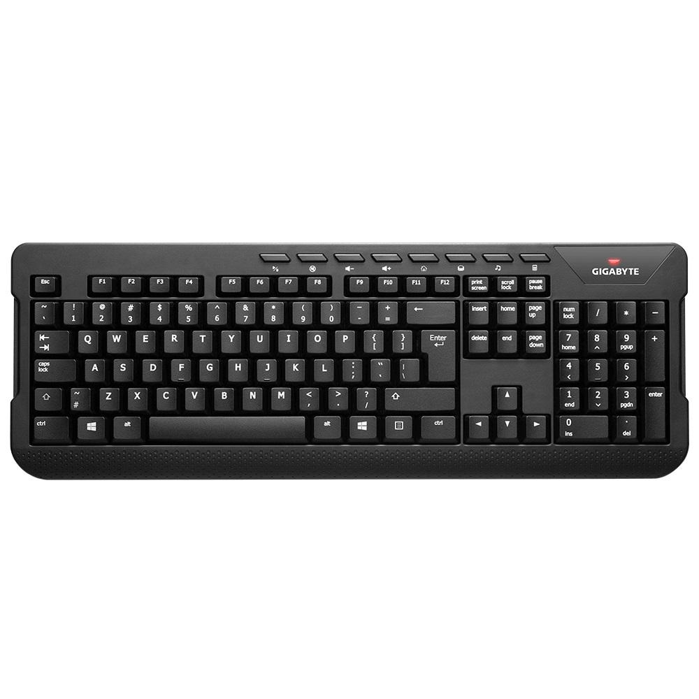 Kомплект безжична клавиатура с мишка Gigabyte KM7590 Black