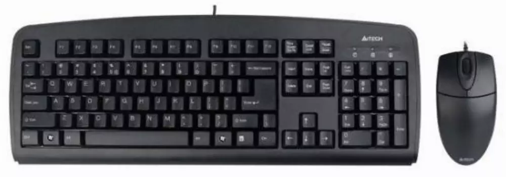 Комплект клавиатура и мишка A4TECH KB-72620 Black